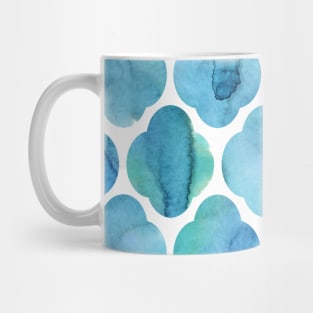 Turquoise Tile Pattern Mug